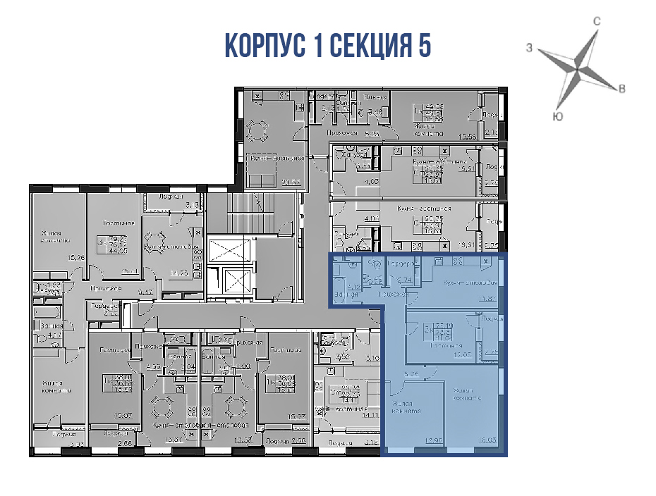 Продажа 3-комнатной новостройки, Санкт-Петербург, Земледельческая Улица,  3